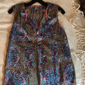 Beautiful silk paisley blouse